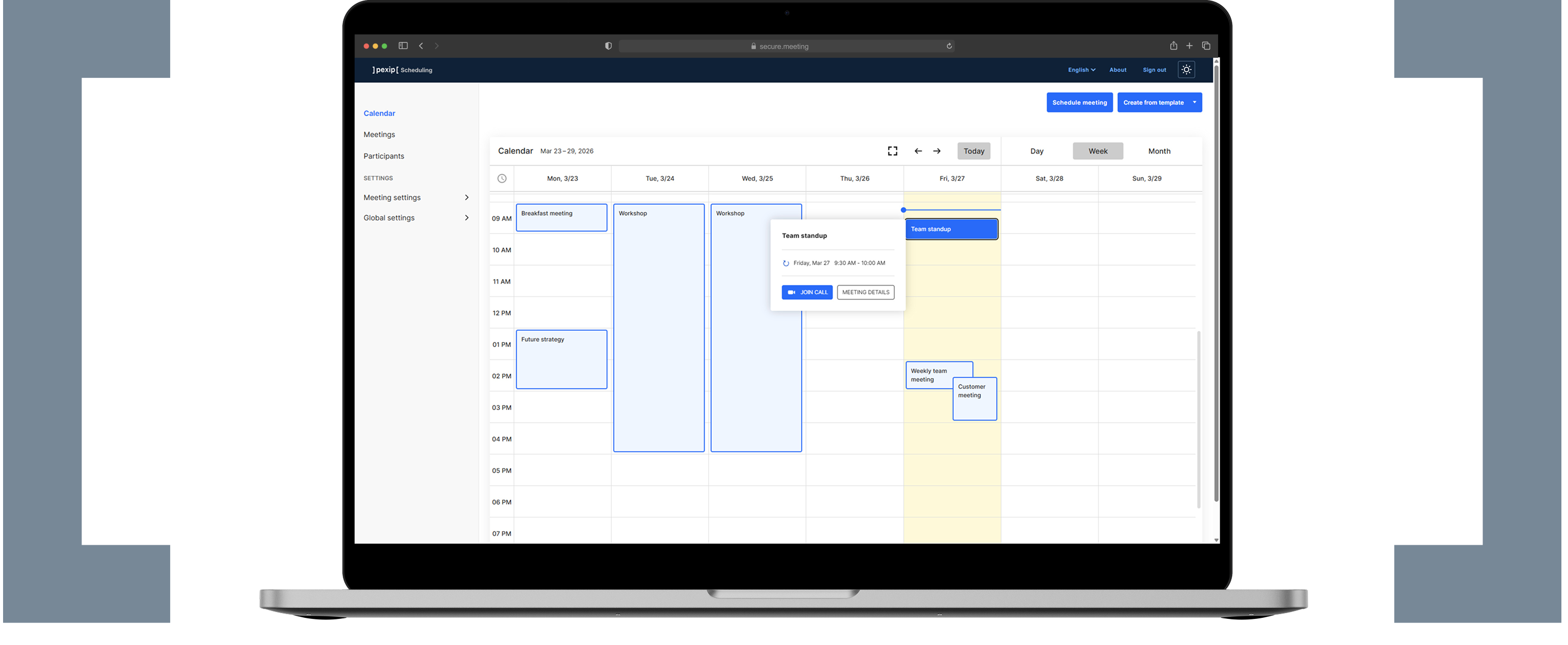 pexip-secure-scheduler-calendar-weekview-framed